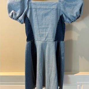 Stylish Denim Kids Dress by Habitual size 10